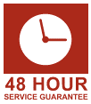 48 hour service guarantee